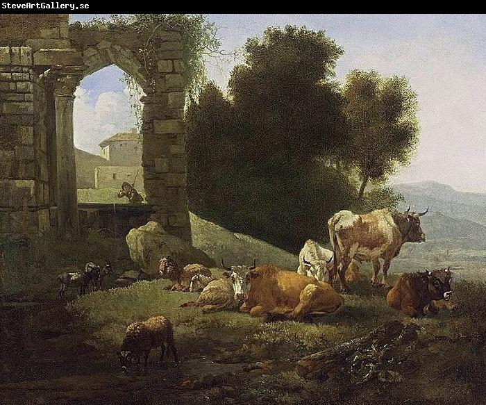 Willem Romeijn Italianate Landscape